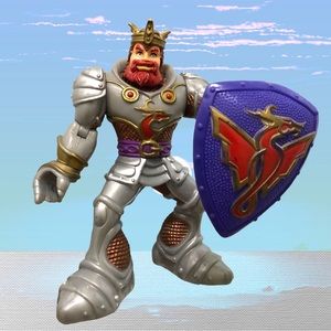 1999 6.5” Great Adventures King Arthur With Original Shield